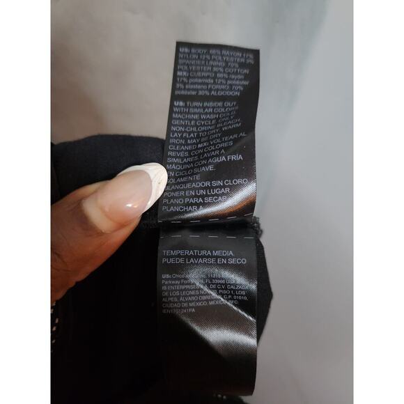 NWOT WHBM Ines Bootcut Trousers 14 Black White - Picture 8 of 9